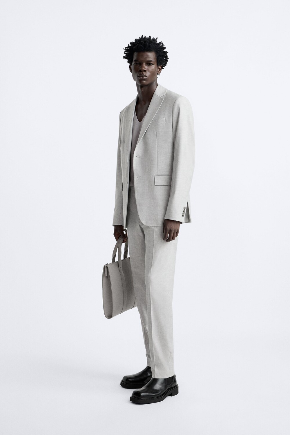 

Костюмный пиджак Zara, серый