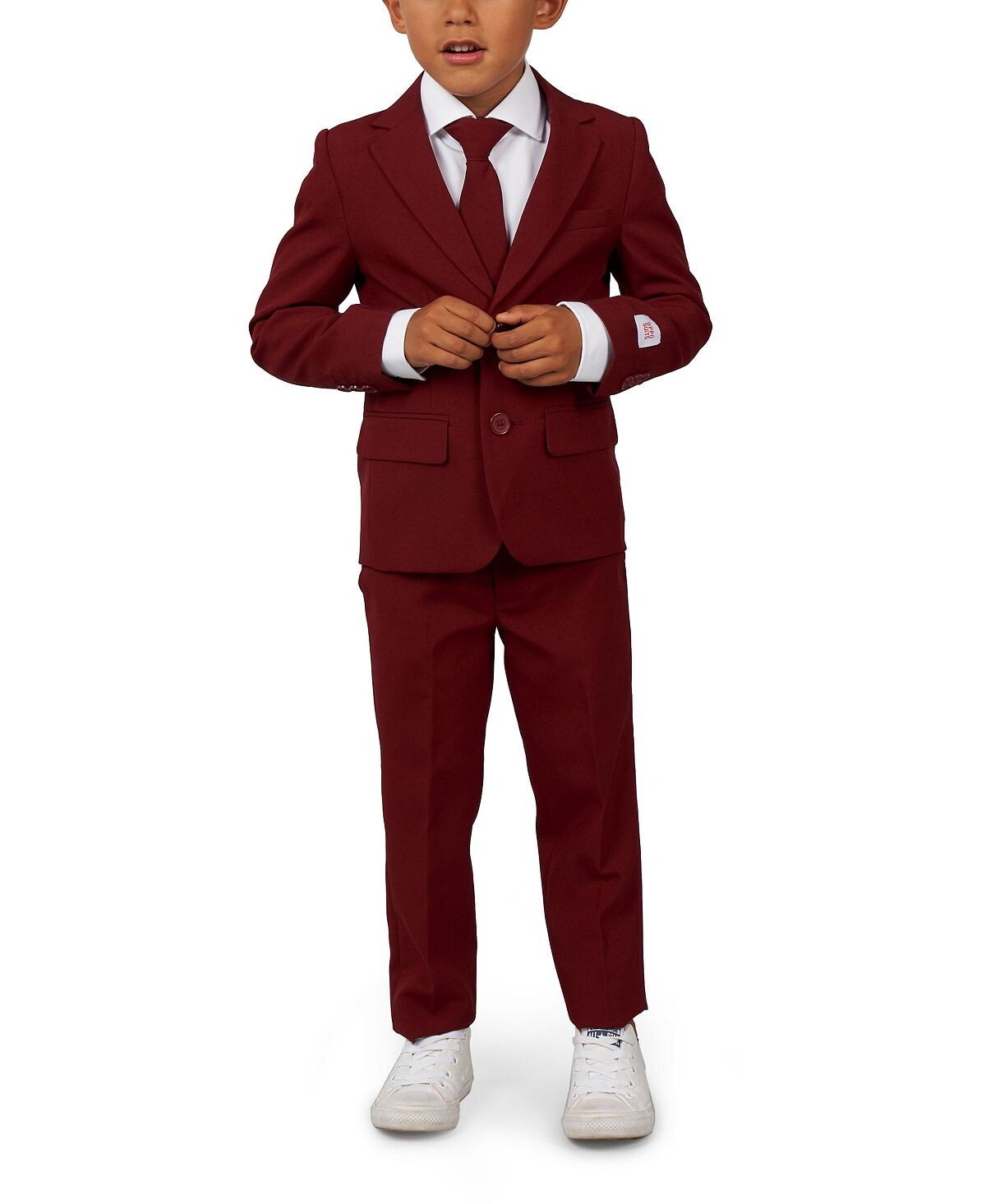 

Однотонный костюм Blazing для мальчиков, комплект из 3 предметов OppoSuits