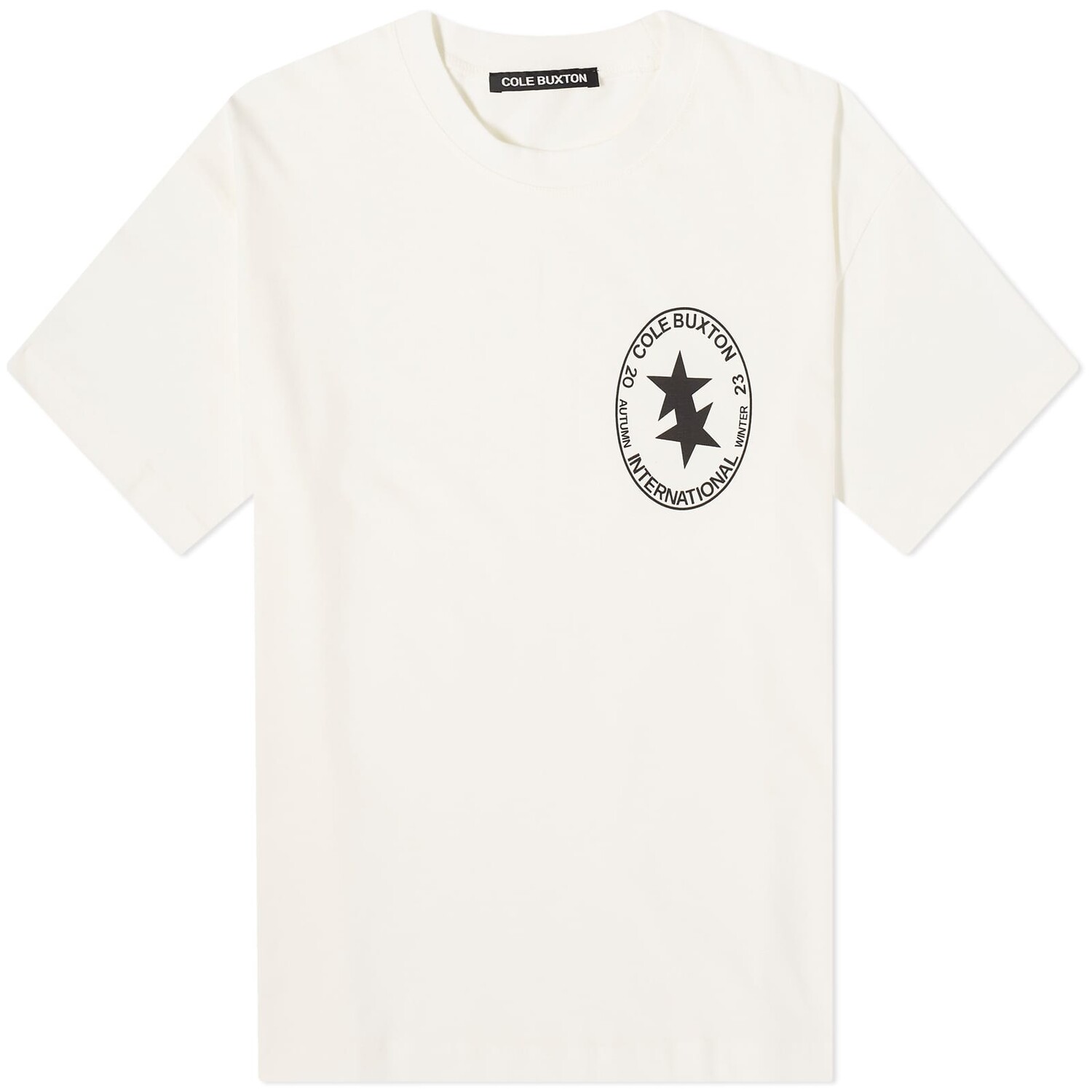

Футболка Cole Buxton Crest, цвет Vintage White