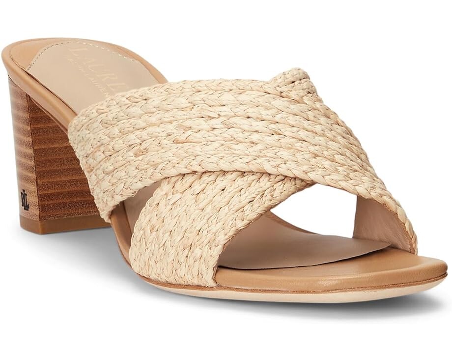 

Сандалии LAUREN Ralph Lauren Freddi Raffia, коричневый
