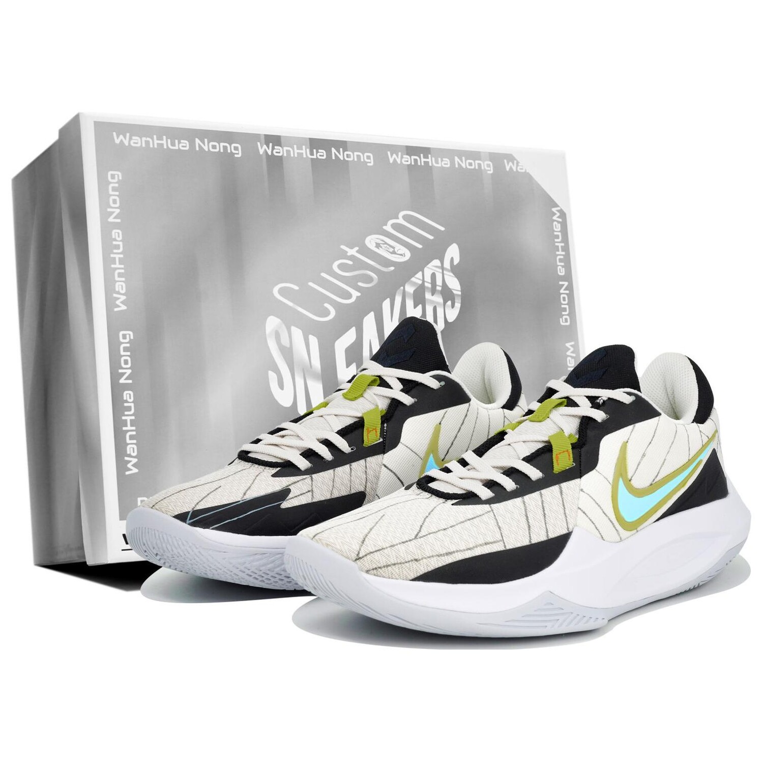 

Баскетбольные кроссовки Precision 6 унисекс с низким верхом черного цвета Nike