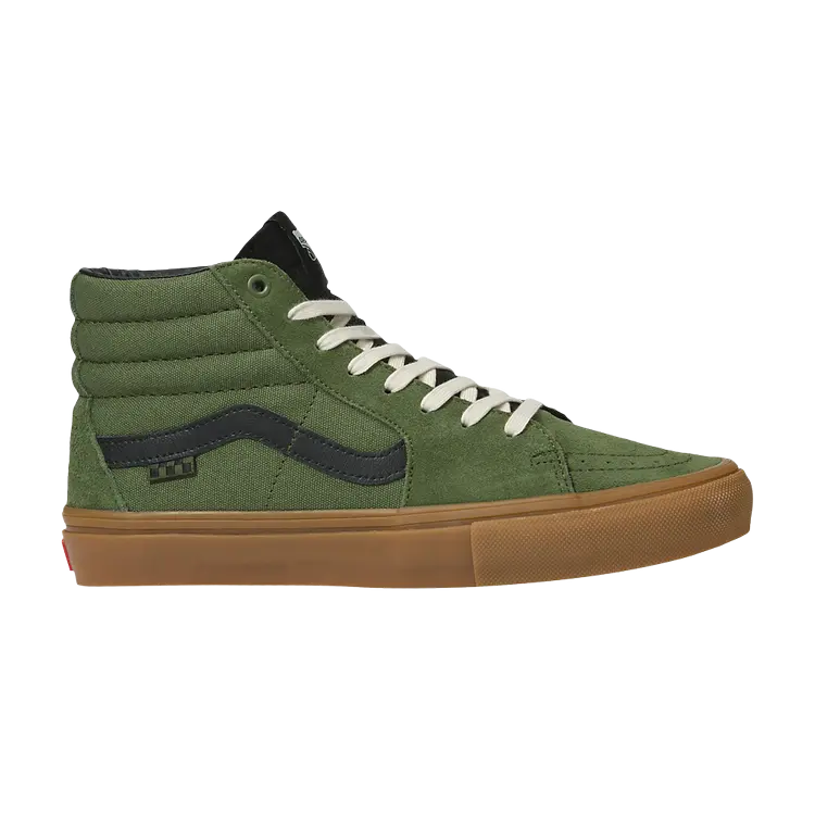 

Кроссовки Skate Sk8-Hi, цвет Green Gum