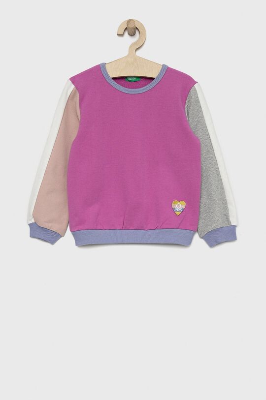 

Детская толстовка United Colors of Benetton, фиолетовый