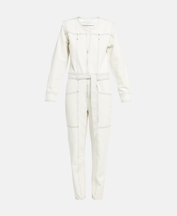 

Джинсовый комбинезон IRO, цвет Wool White
