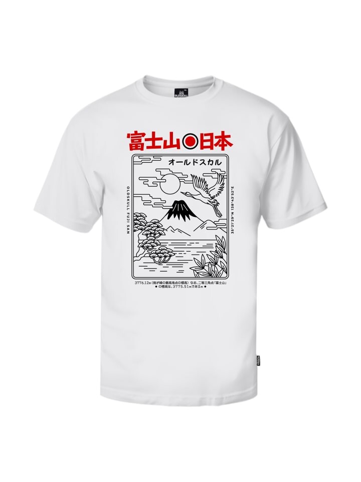 

Футболка OLDSKULL Asian Futeesan Logo Graphic, белый