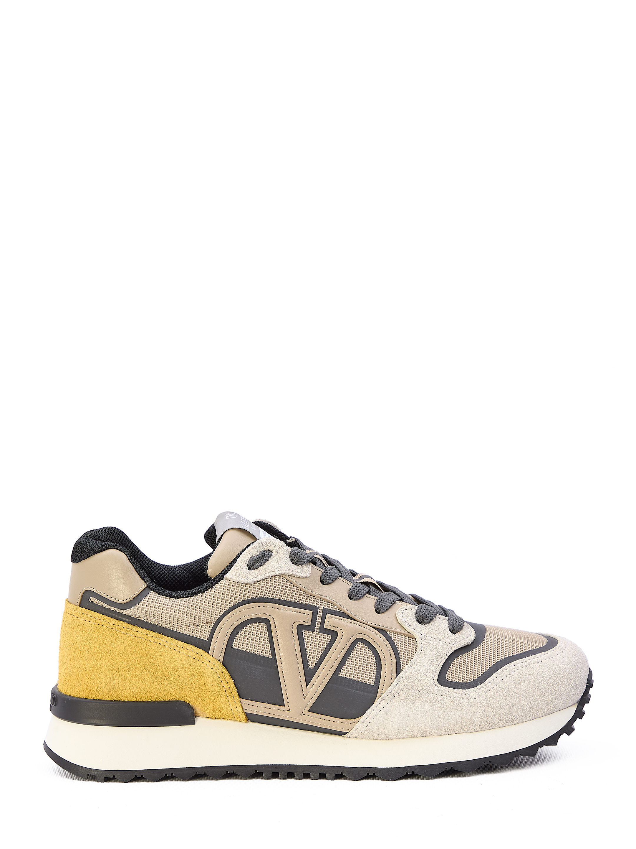Кроссовки Valentino Garavani VLogo Pace, бежевый низкие кроссовки ms 2960 из ткани и спилка valentino garavani