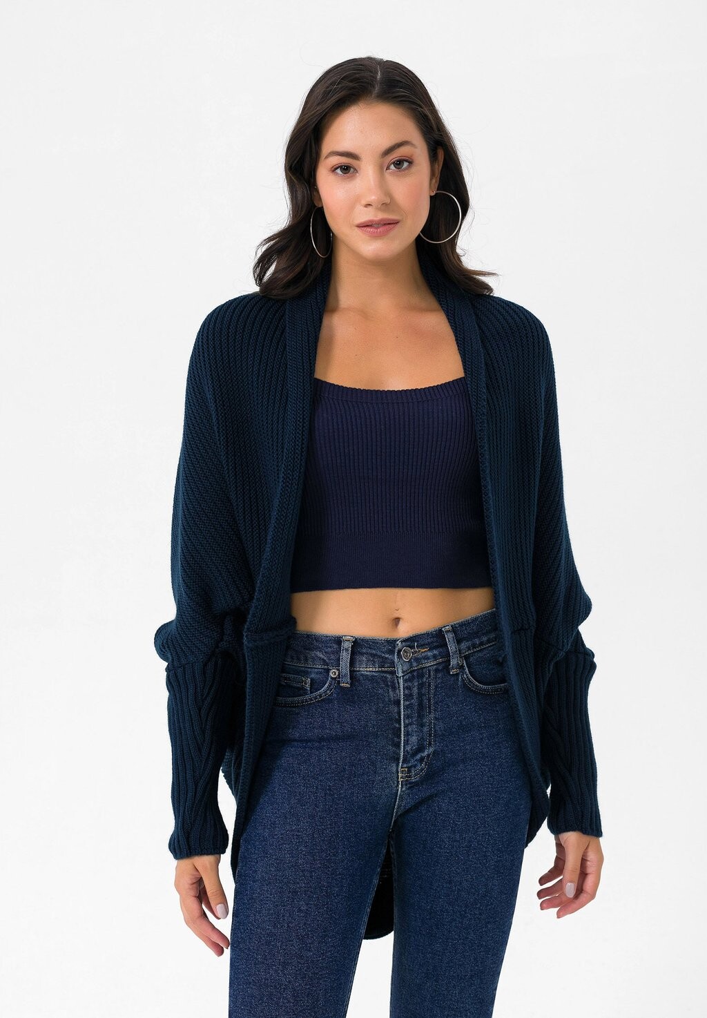 

Кардиган Oversize Felix Hardy, цвет dark blue