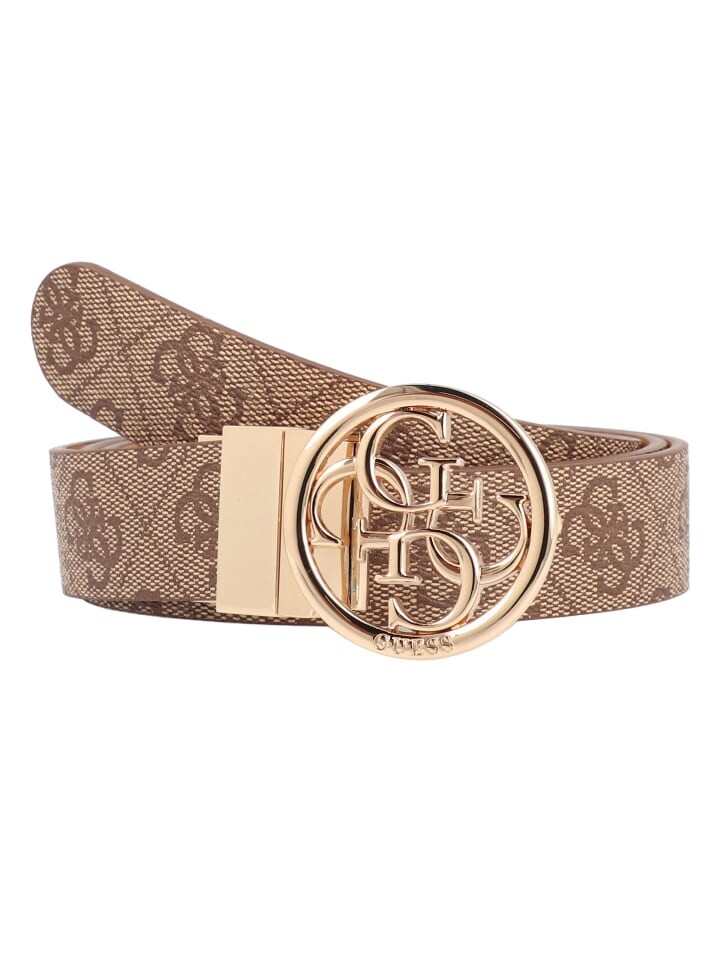 

Ремень Guess, цвет latte logo