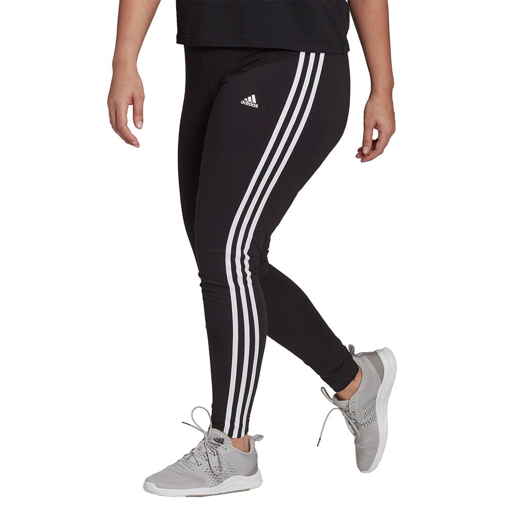 

Тайтсы adidas Sportswear Inc 3 StripesBig, черный