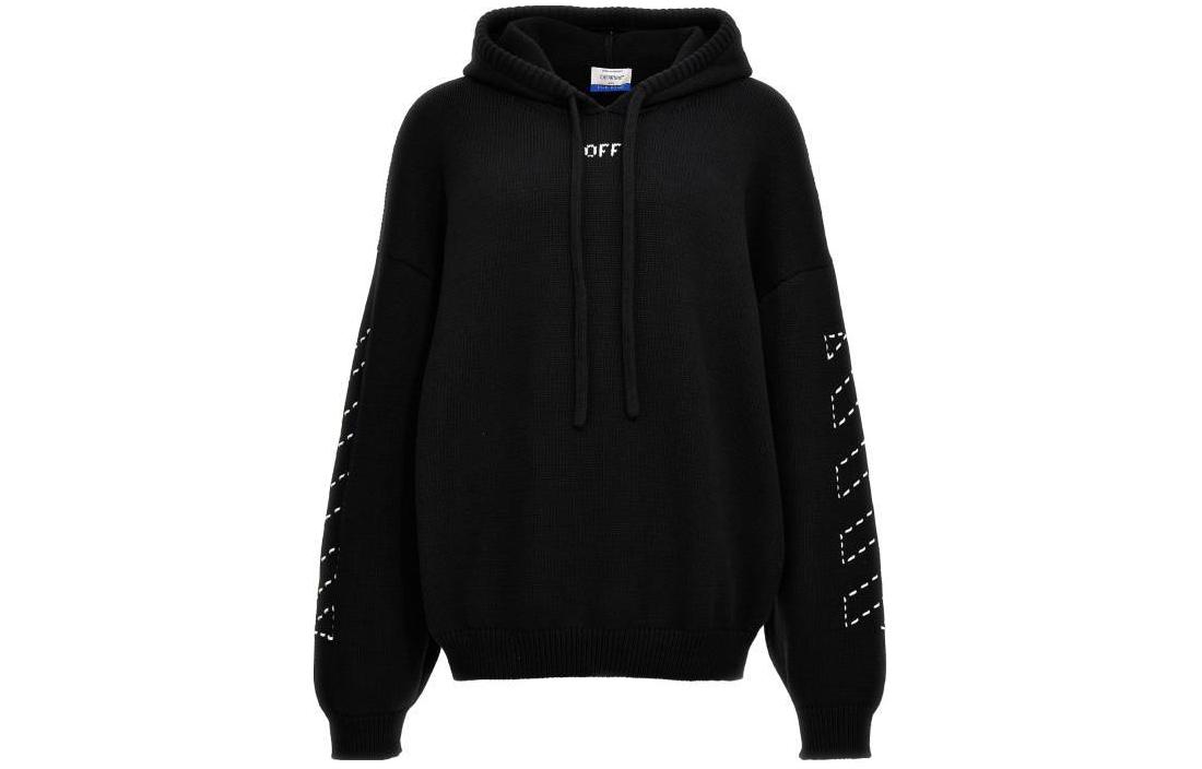 

OFF-WHITE Мужская толстовка, цвет Black