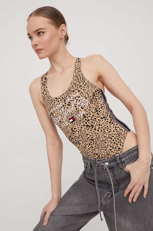 

Купальник Tommy Jeans, бежевый