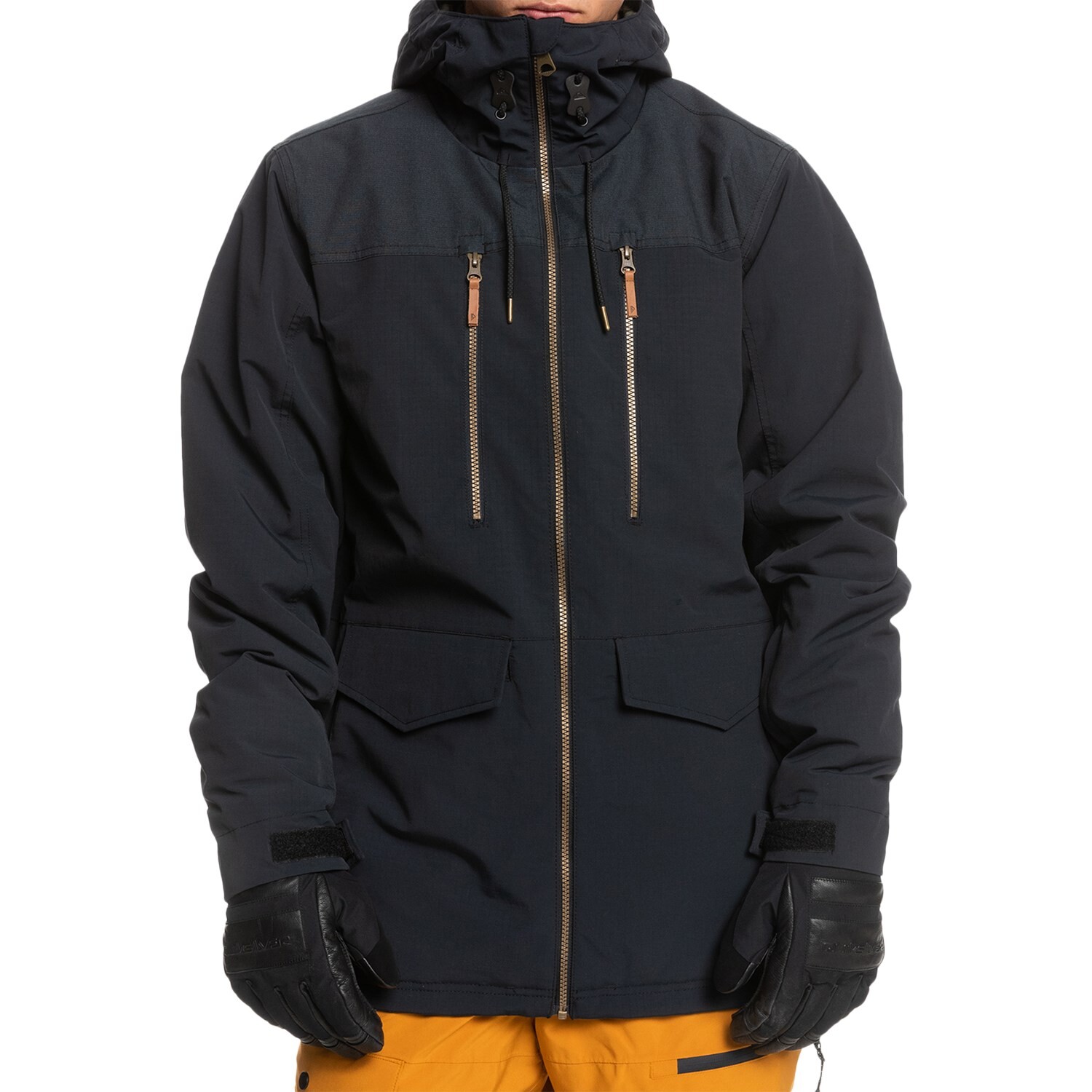 

Утепленная куртка Quiksilver Fairbanks, черный