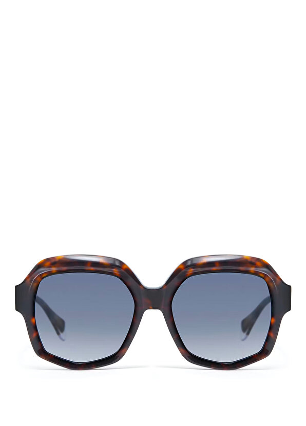 цена Женские солнцезащитные очки pixie 6852 2 с геометрическим узором гавана Gigi Studios