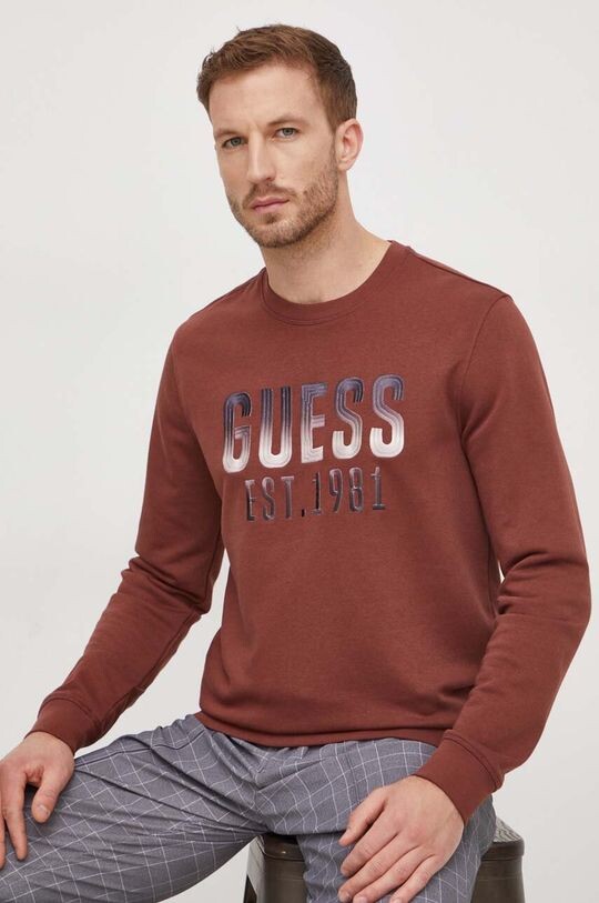 

Толстовка Guess, коричневый