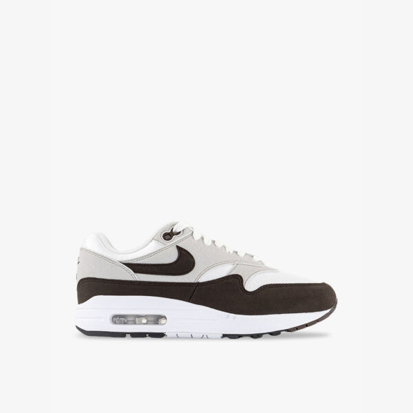 

Кроссовки Air max 1 со вставками из кожи средней высоты Nike, серый