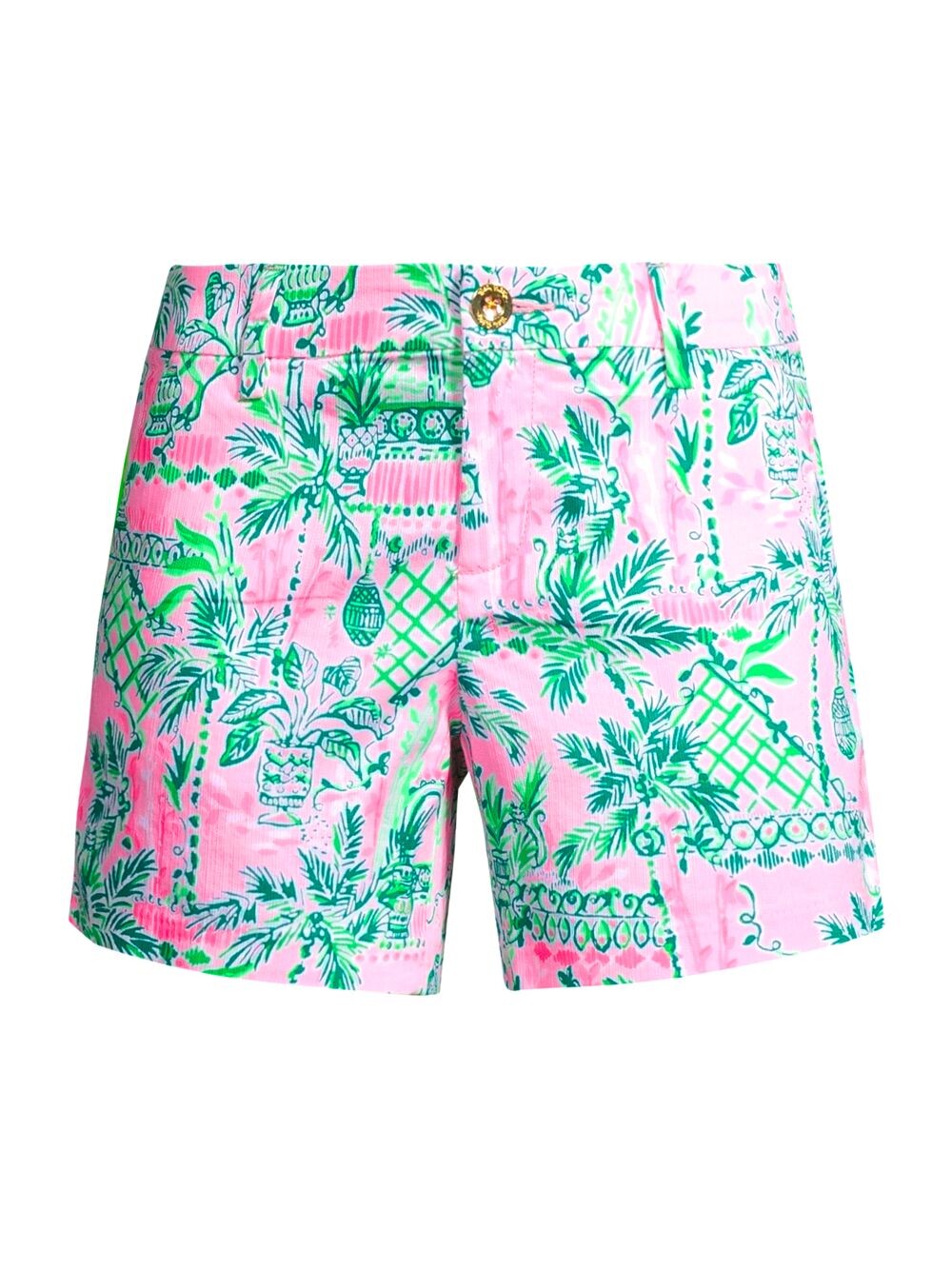 

Эластичные хлопковые шорты Callahan Leaf Lilly Pulitzer, разноцветный