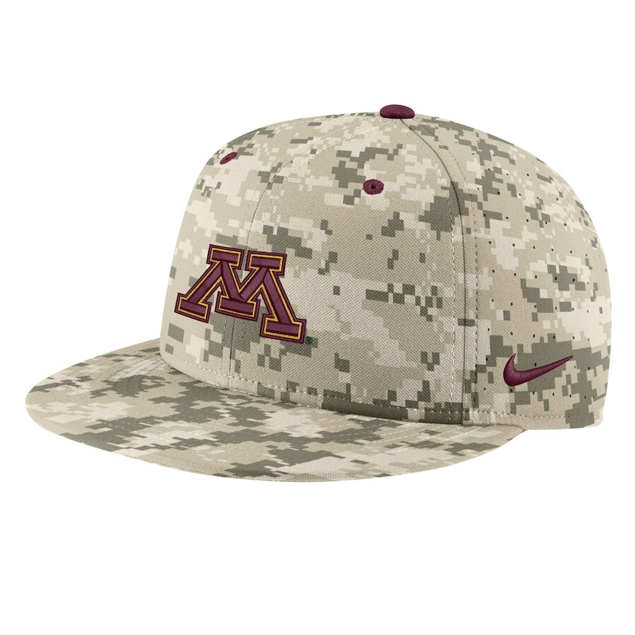

Бейсболка Nike Minnesota Golden Gophers, камуфляж