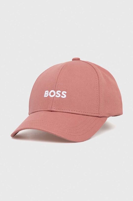 

Бейсболка BOSS из хлопка Boss, розовый