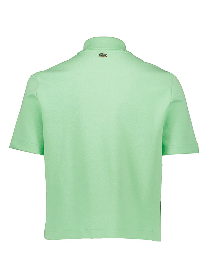 

Поло Lacoste, зеленый