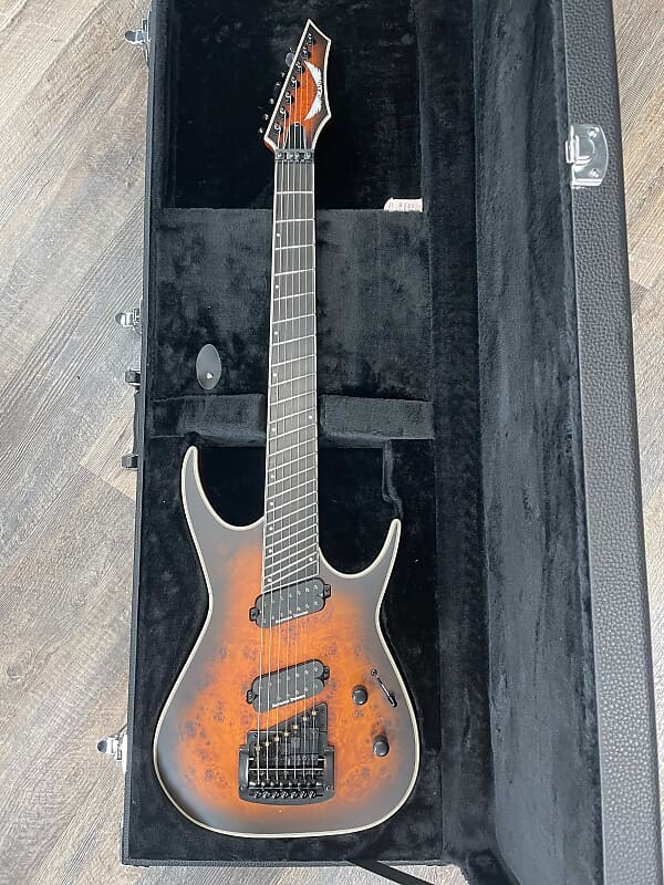 

Электрогитара Dean Exile Sel 7 Ms K Snbb Electric Guitar