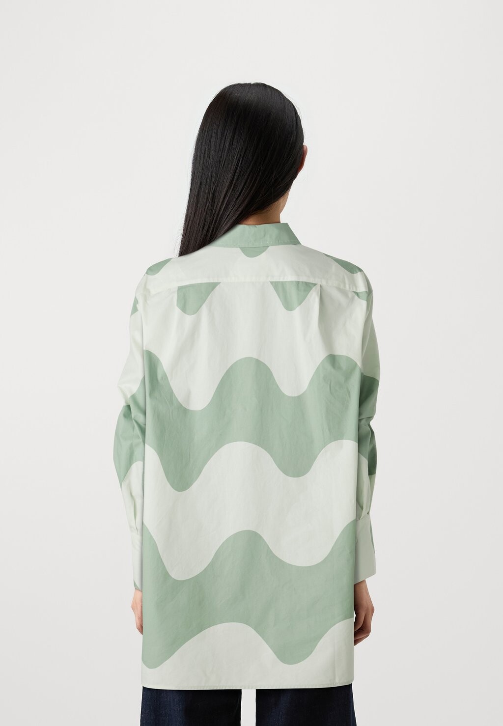 

Блузка на пуговицах NILA LOKKI Marimekko, серый