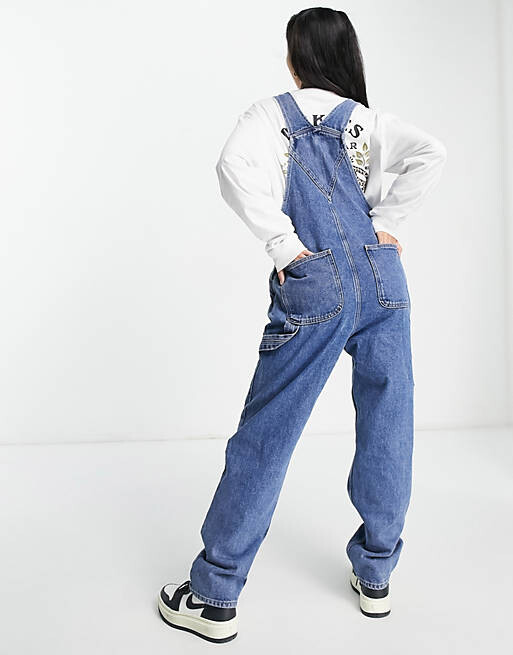 

Синий джинсовый комбинезон Monki