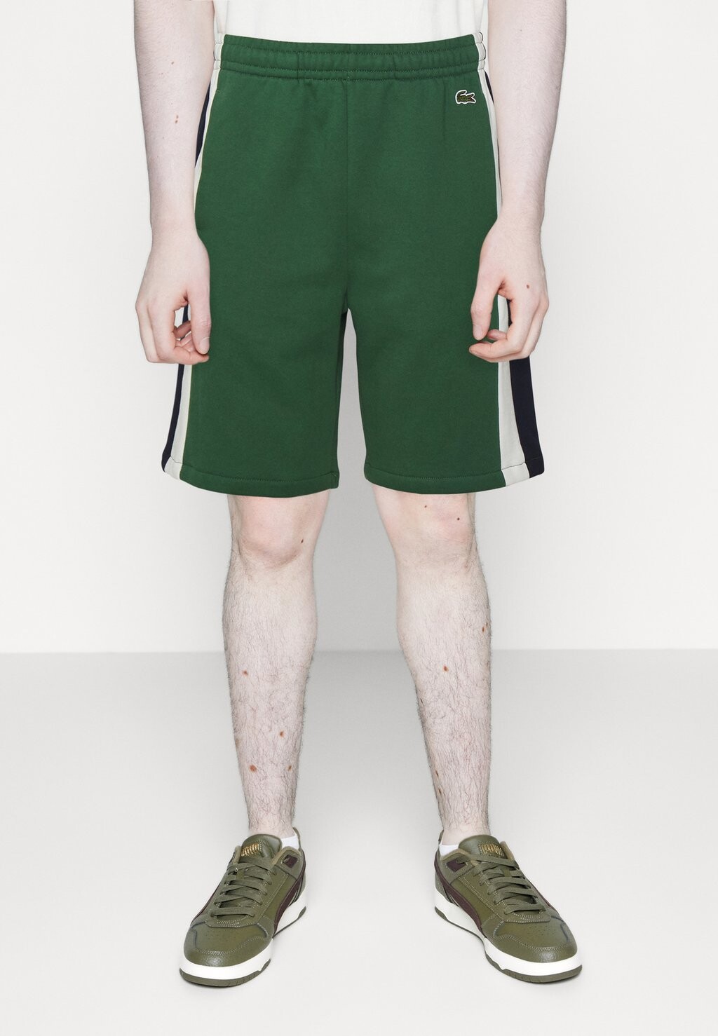 

Спортивные брюки Lacoste, зеленый/темно-синий/мучный