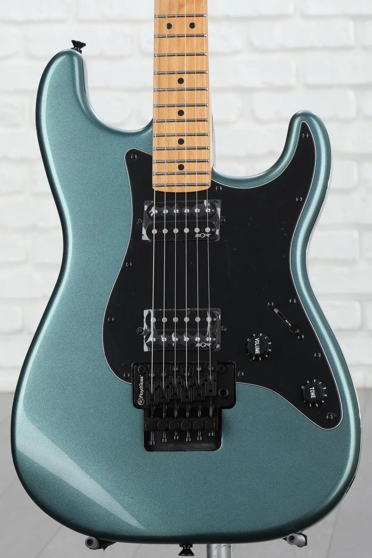 

Squier Contemporary Stratocaster HH FR — бронзовый металлик