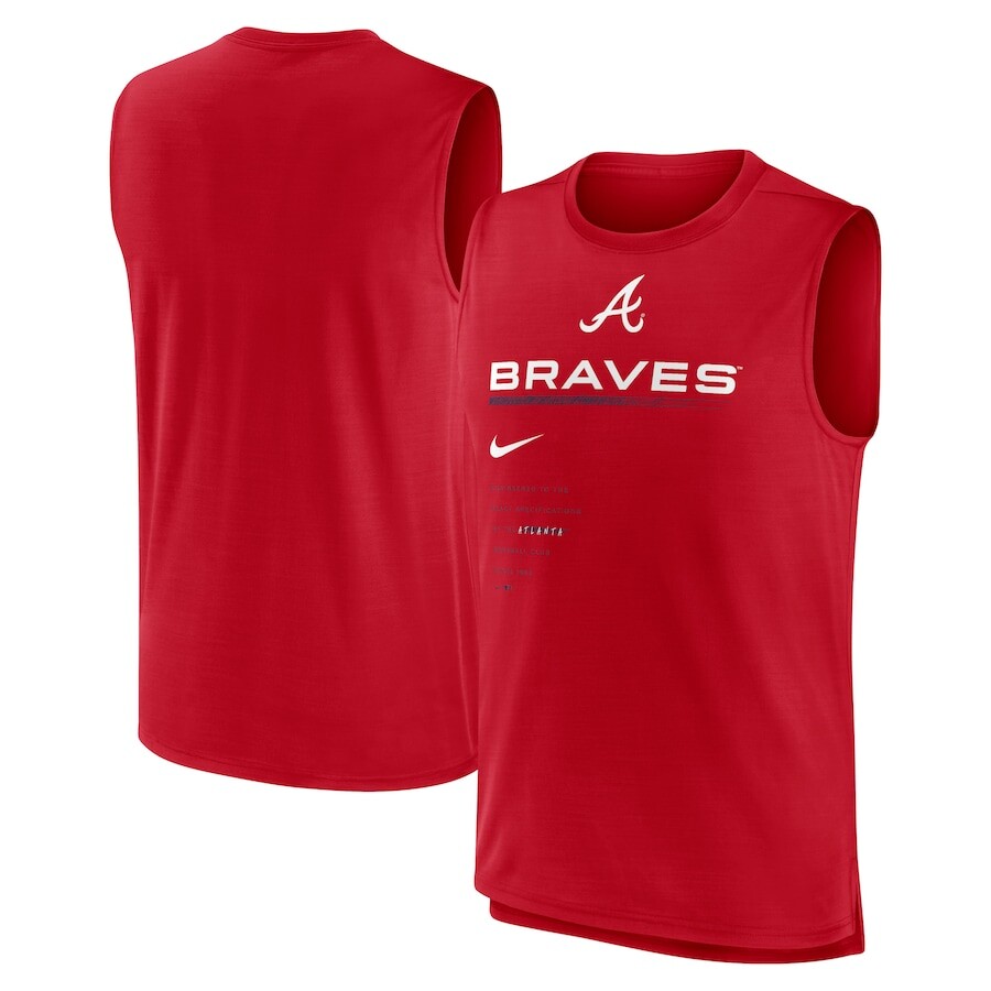 

Майка Nike Atlanta Braves, красный