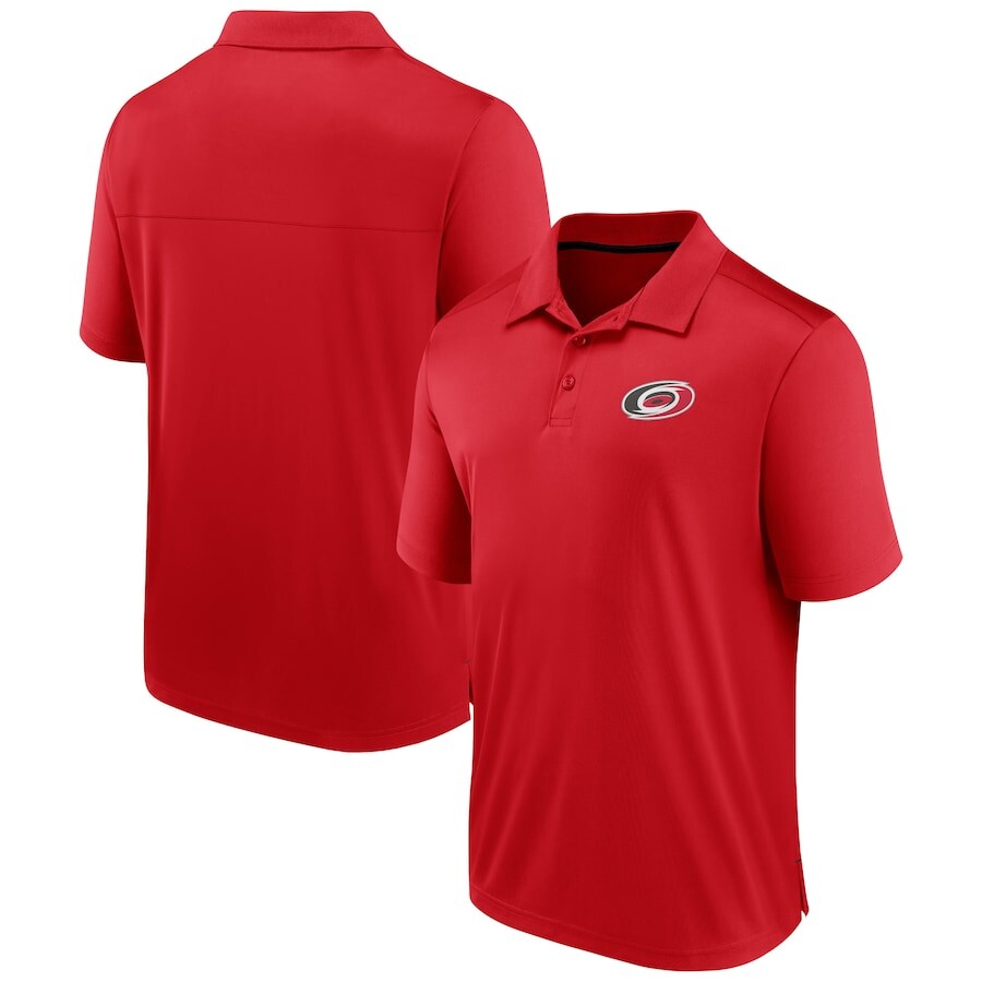 

Поло с коротким рукавом Fanatics Branded Carolina Hurricanes, красный