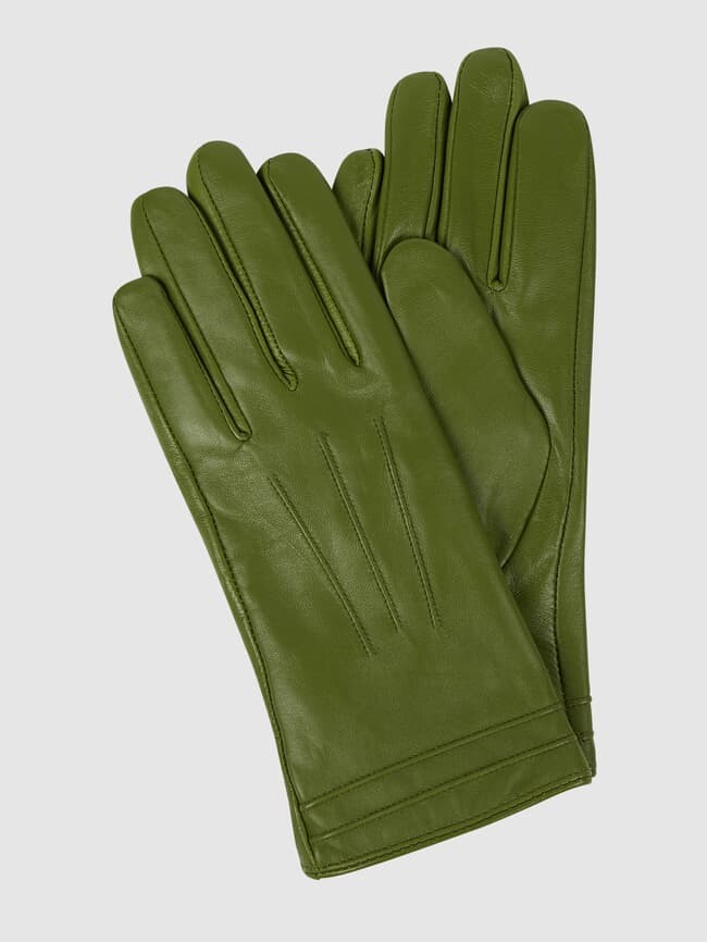 

Перчатки из кожи наппа ягненка Weikert-Handschuhe, хаки