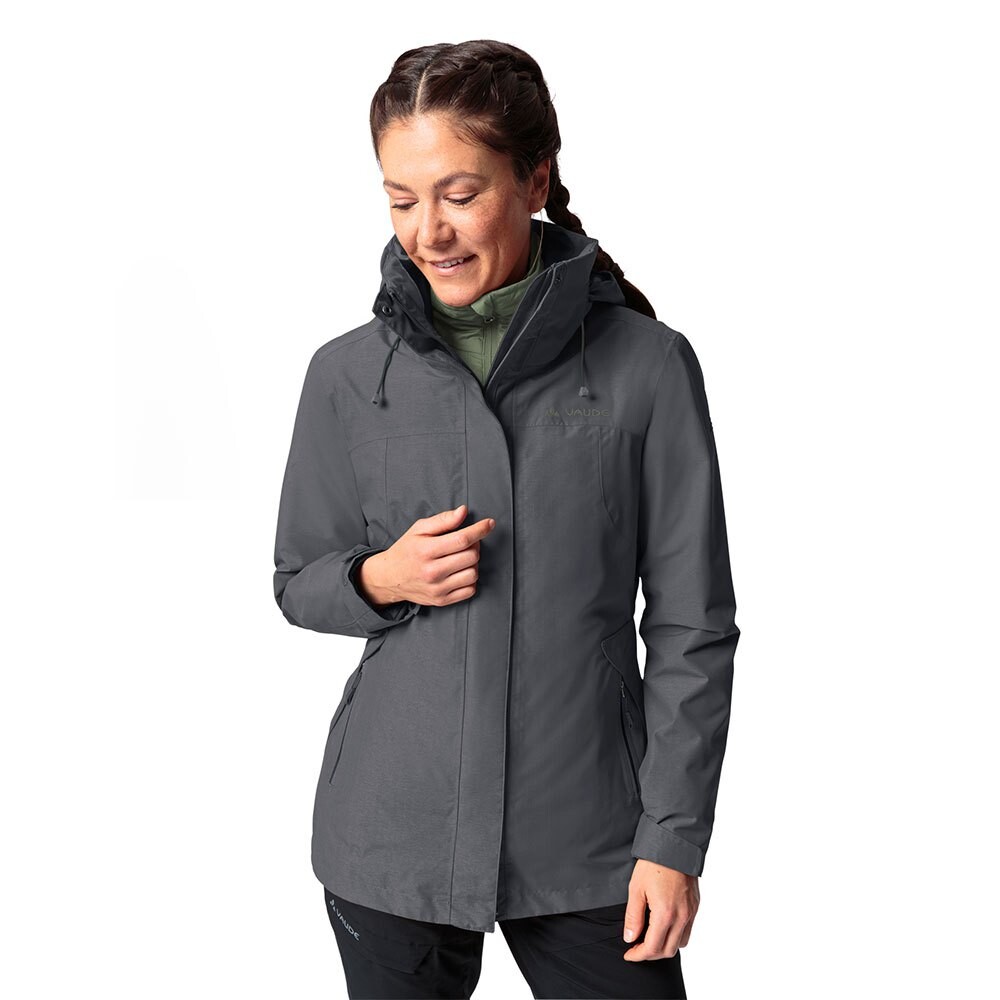 

Куртка VAUDE Skomer 3 In 1 II Full Zip Rain, серый