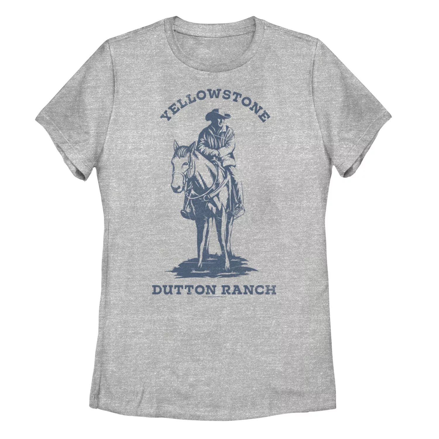 

Футболка с графическим рисунком John Dutton Ranch Yellowstone Dutton Ranch для юниоров Licensed Character