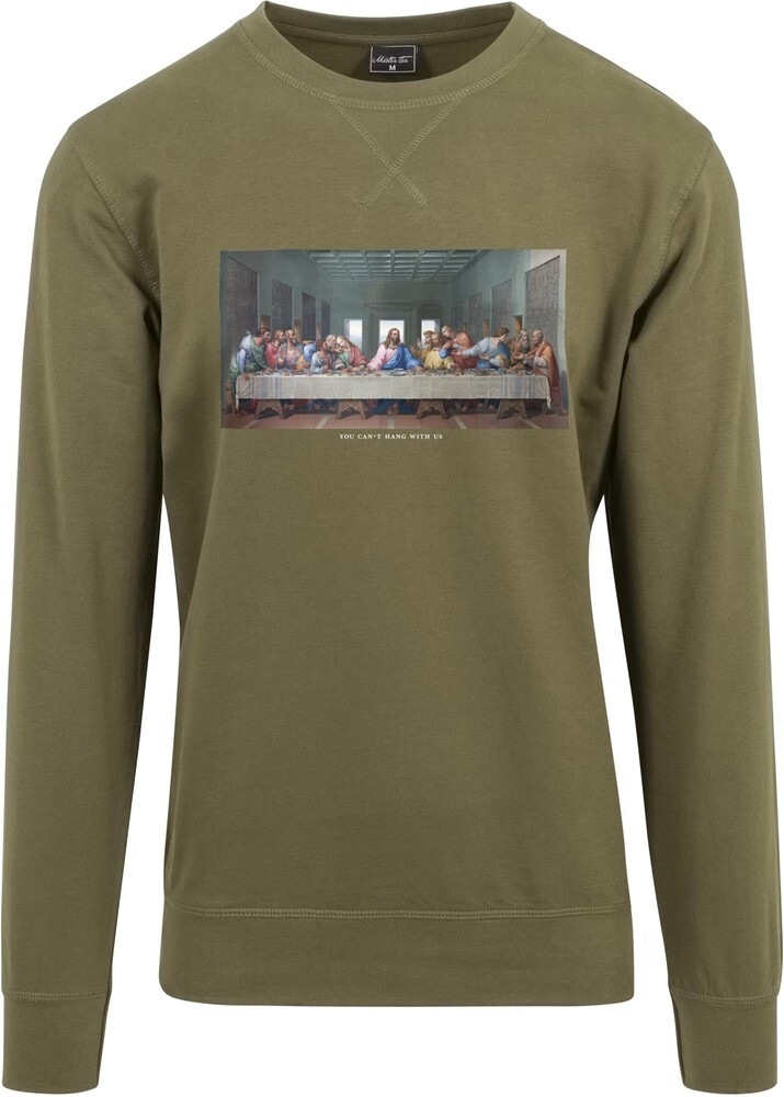 

Пуловер Mister Tee Can't Hang With Us Crewneck, зеленый