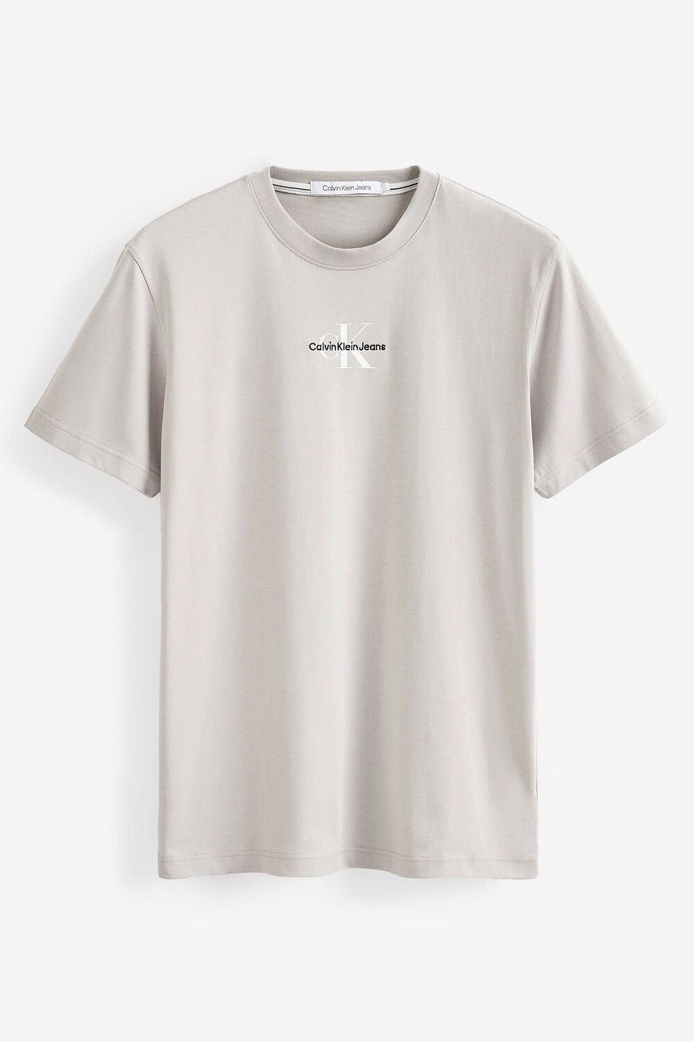 

Футболка классического кроя с монологом Calvin Klein Jeans