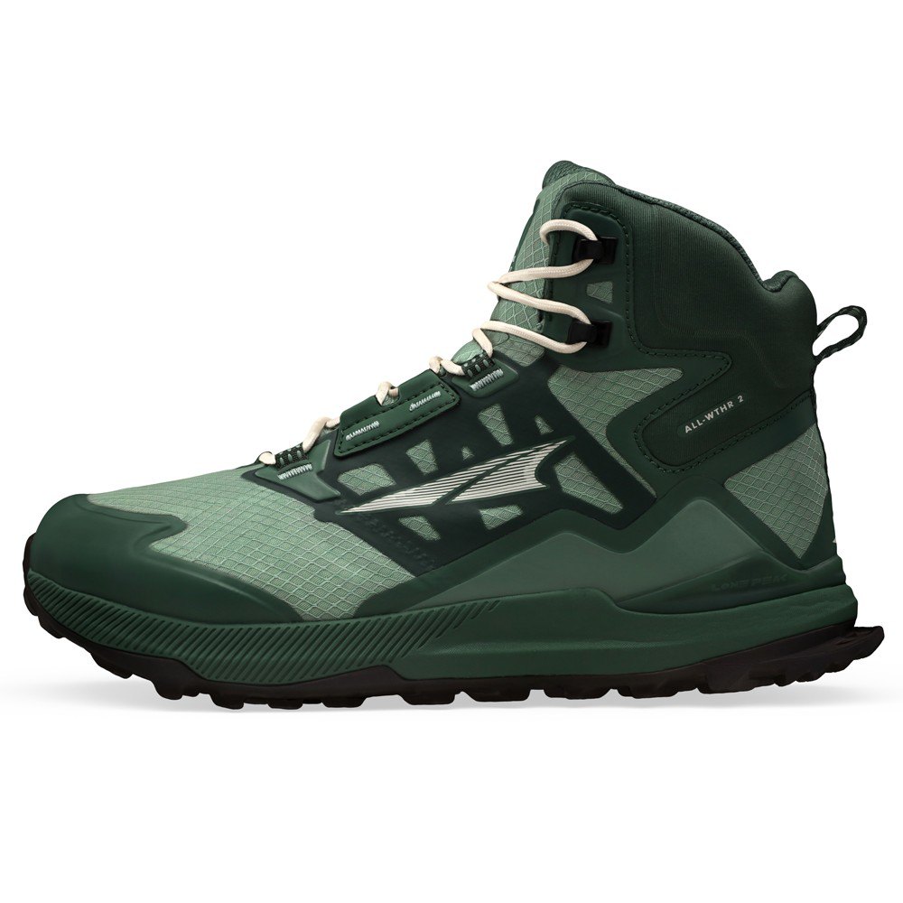 

Походные ботинки Altra Lone Peak Mid All-WTHR 2, зеленый