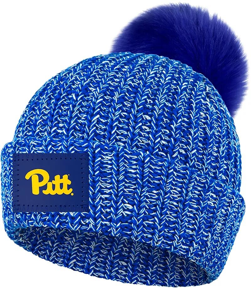 

Синяя вязаная шапка с помпоном Love Your Melon Pitt Panthers