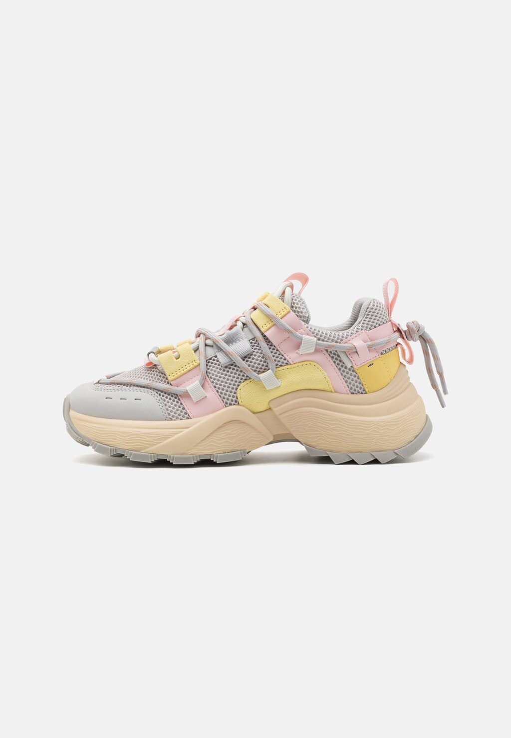 

Низкие кроссовки Tazmania Steve Madden, цвет grey/pink