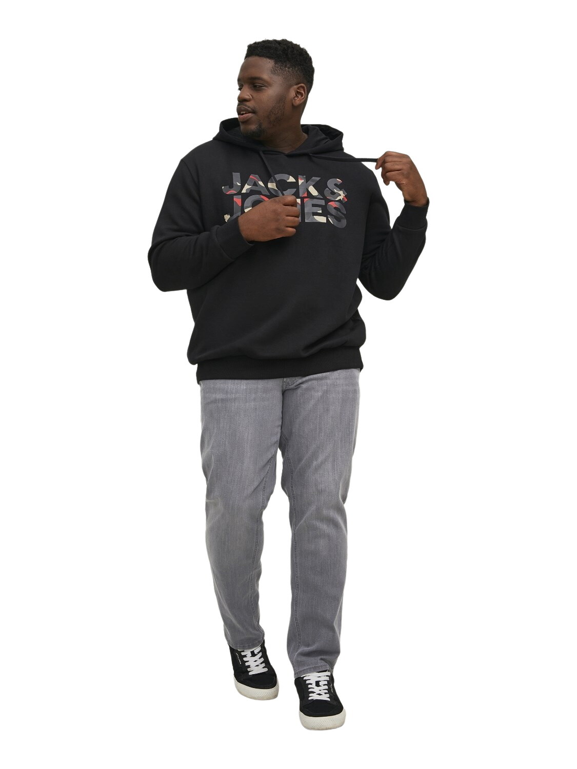 

Джинсы Jack & Jones JJIGLENN JJORIGINAL AM 905 slim, серый