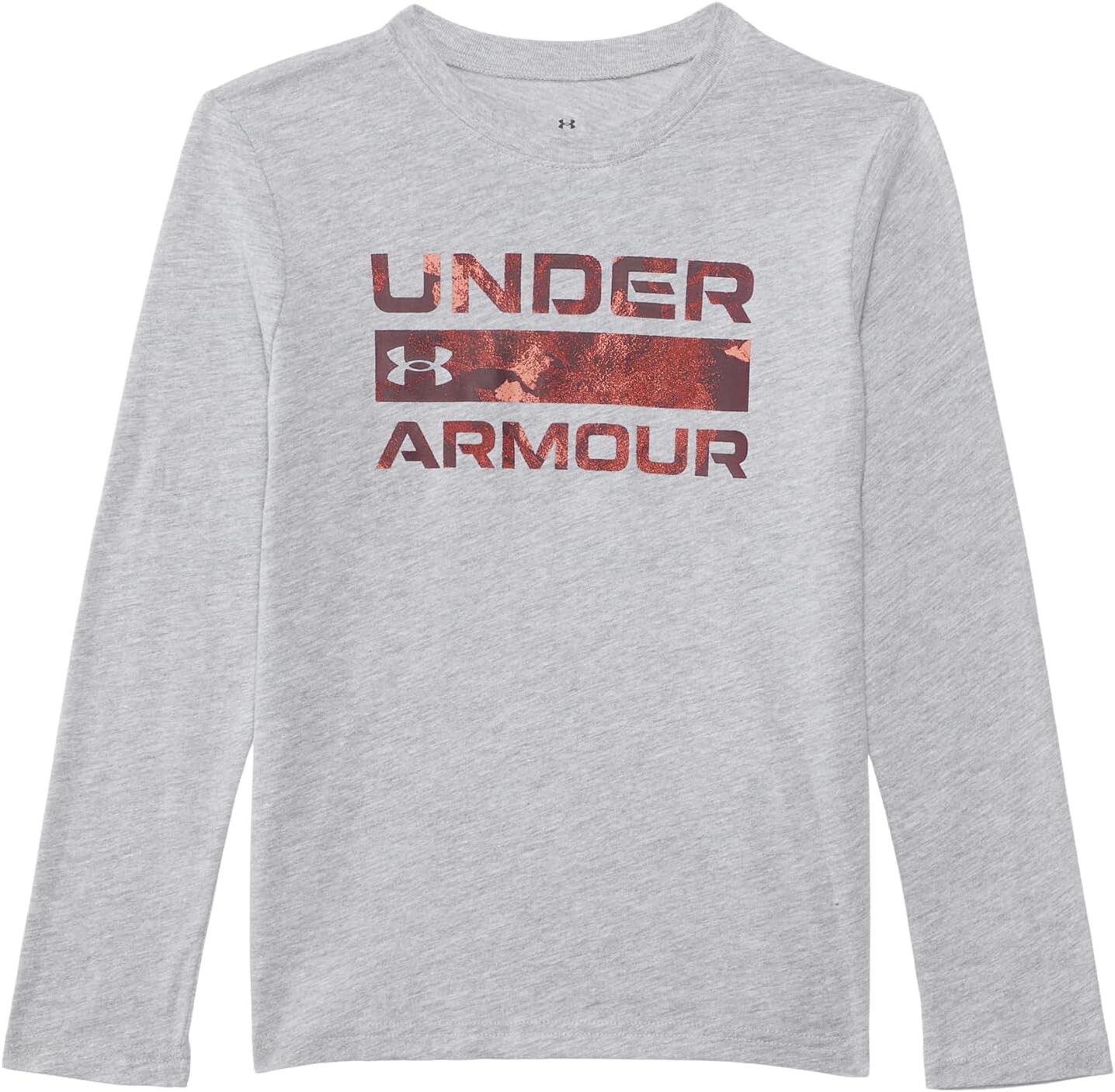 

Футболка Under Armour Kids Ua Stacked Logo Long Sleeve Tee, цвет Mod Gray