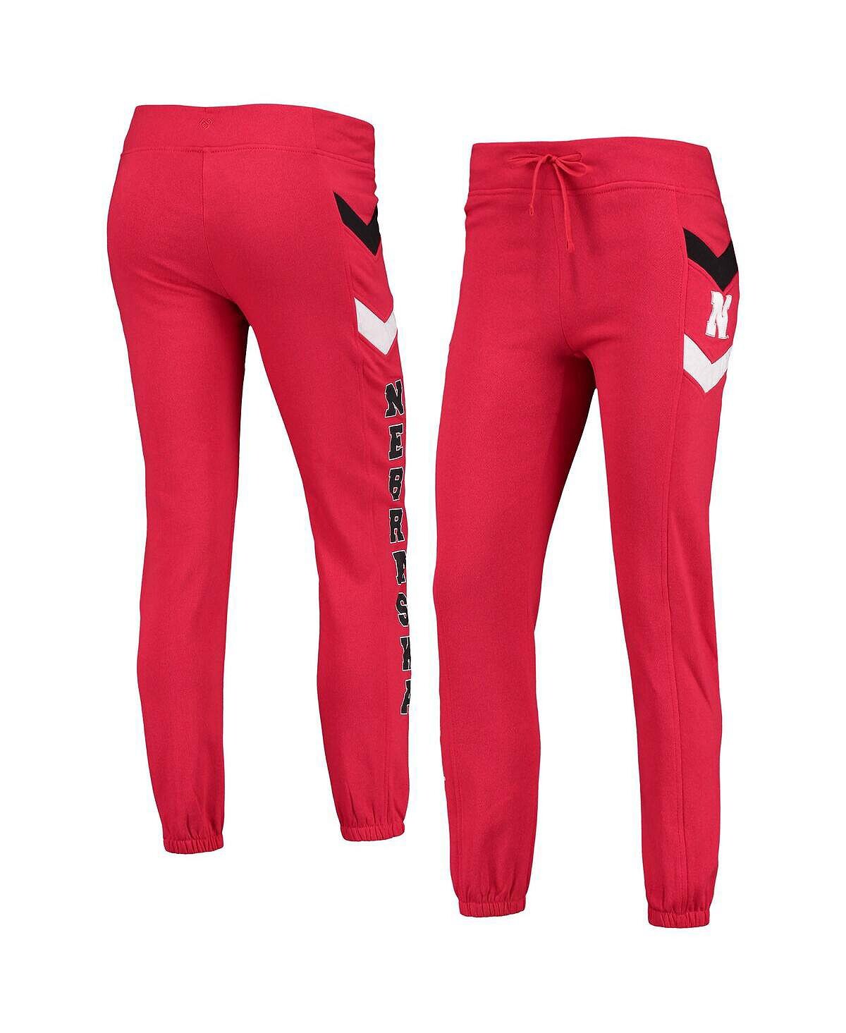 

Женские брюки-джоггеры Scarlet Nebraska Huskers Kripke Chevron Colosseum