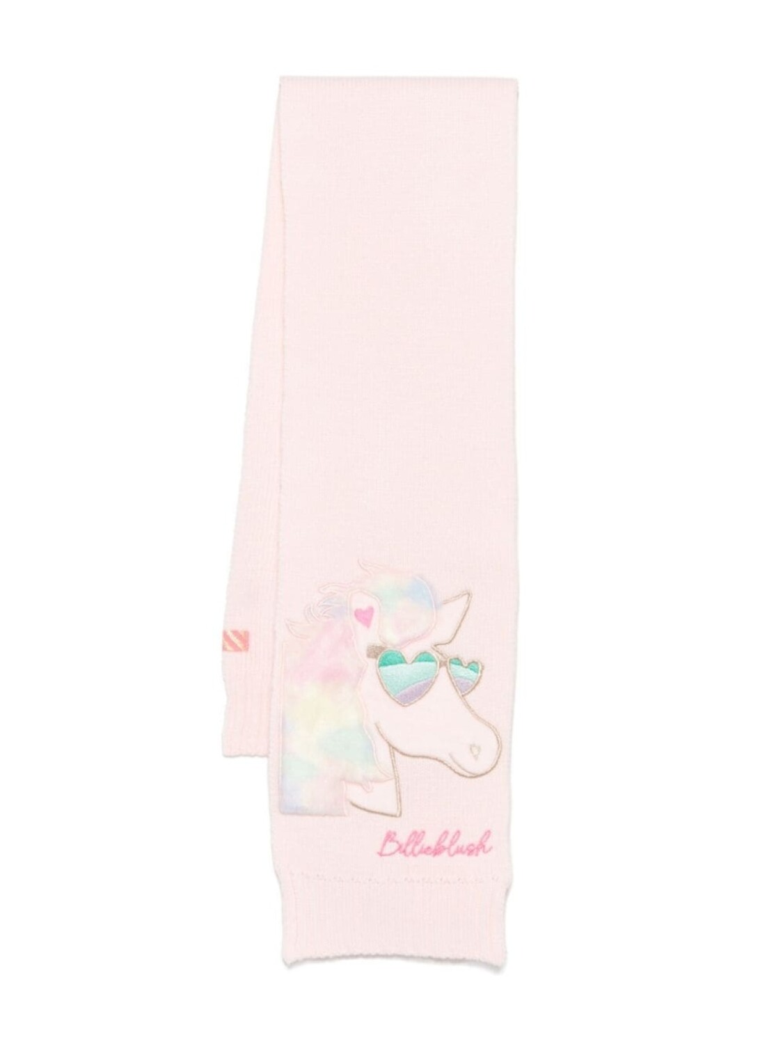

Billieblush шарф с вышивкой единорога, розовый