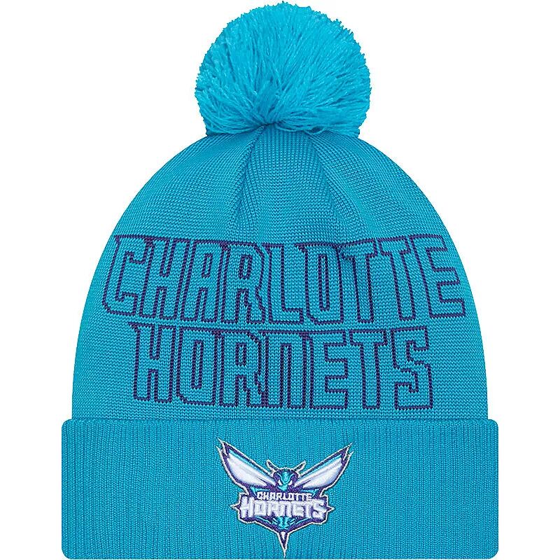 

Вязаная шапка New Era Adult 2023 NBA Draft Charlotte Hornets