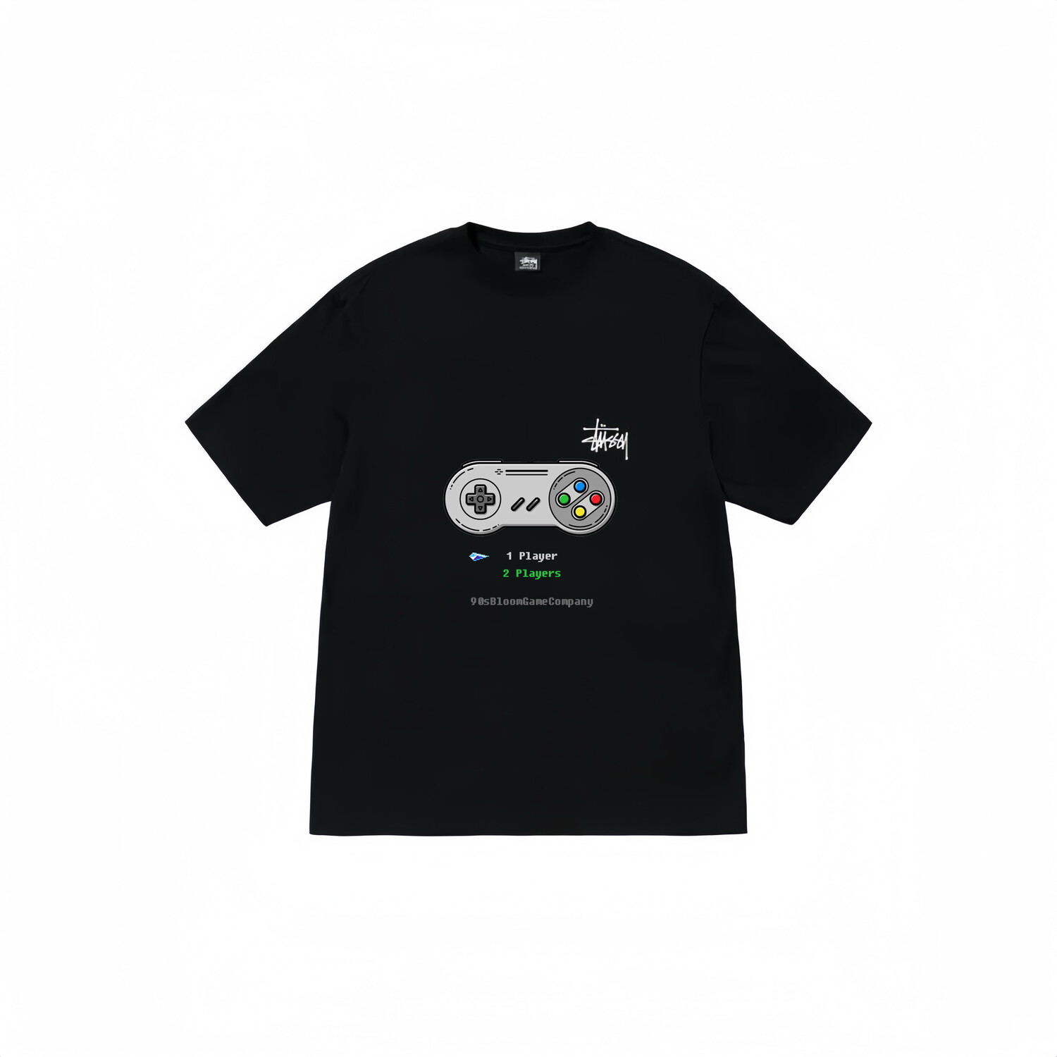 

Футболка унисекс черная Stussy, черный