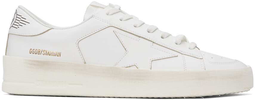 

Белые кроссовки Stardan Golden Goose, цвет Optic white