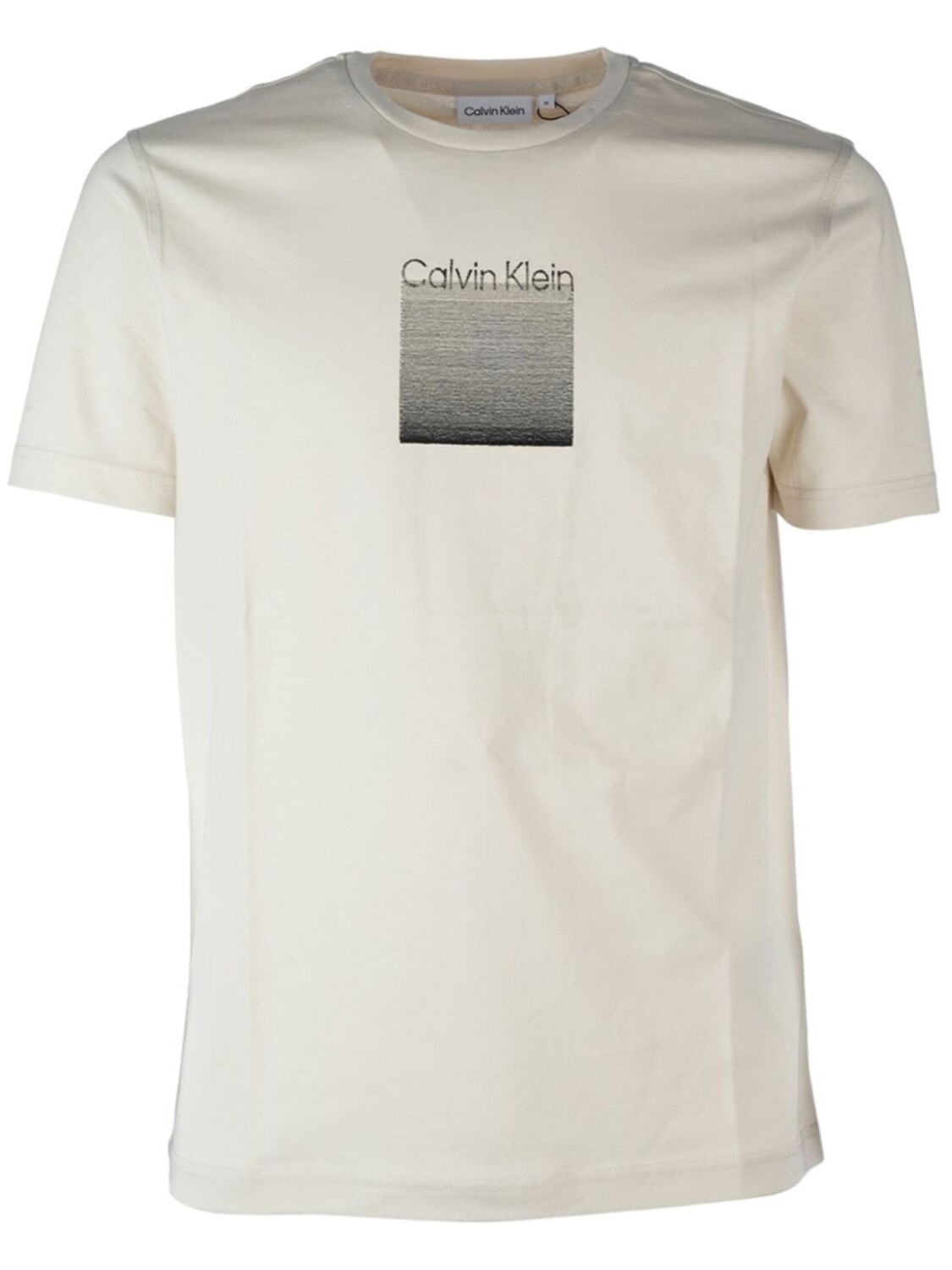 

Футболка с логотипом Calvin Klein, нейтральный цвет