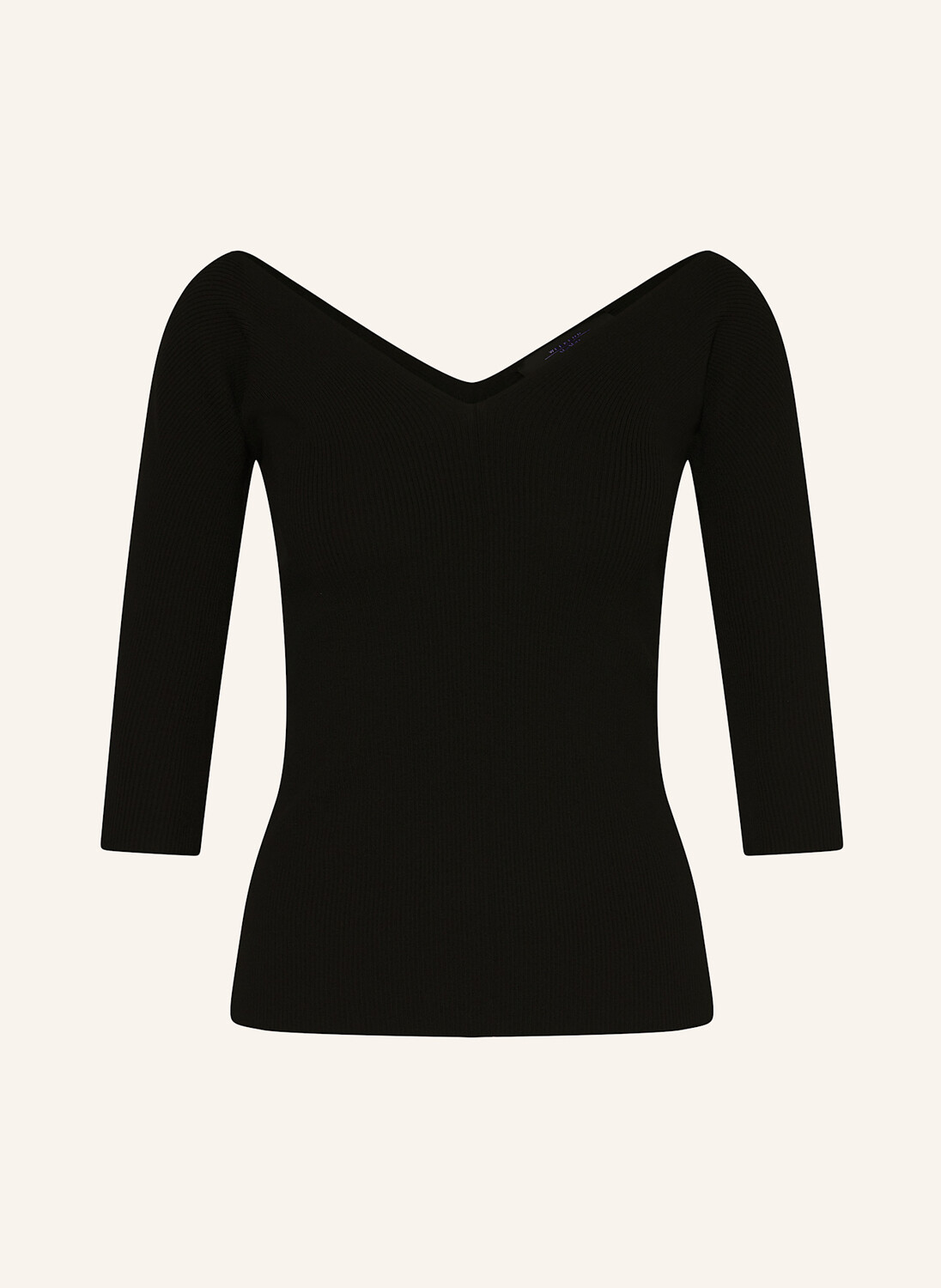 

Рубашка Oceano с рукавами 3/4 Weekend Max Mara, черный