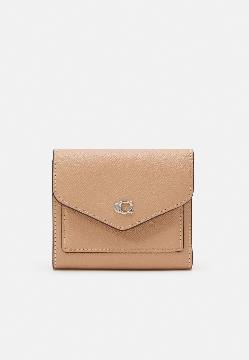 Кошелек Crossgrain Small Wallet Coach, цвет buff