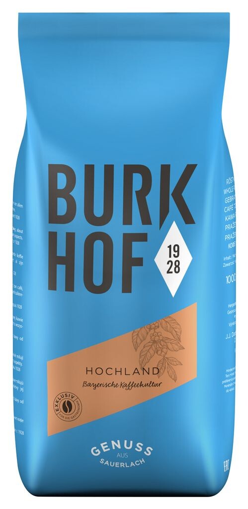

Кофе PLEASURE ROASTING Hochland от Burkhof, 1000г в зернах
