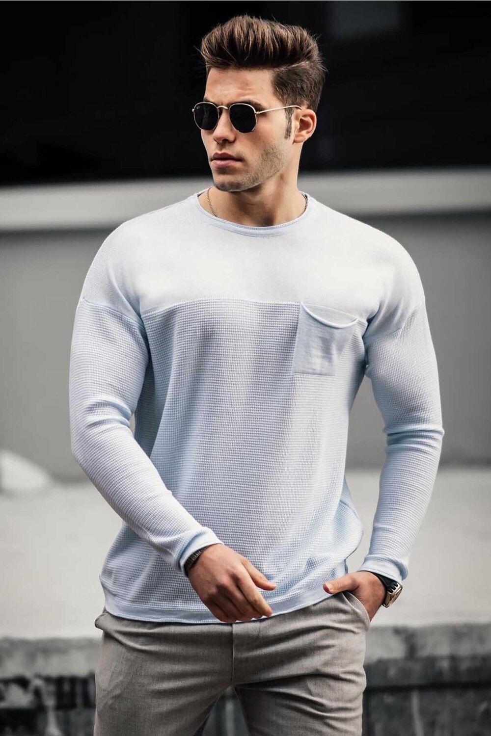 

Свитер Madmext, синий